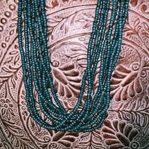 Beads Aqua Necklace